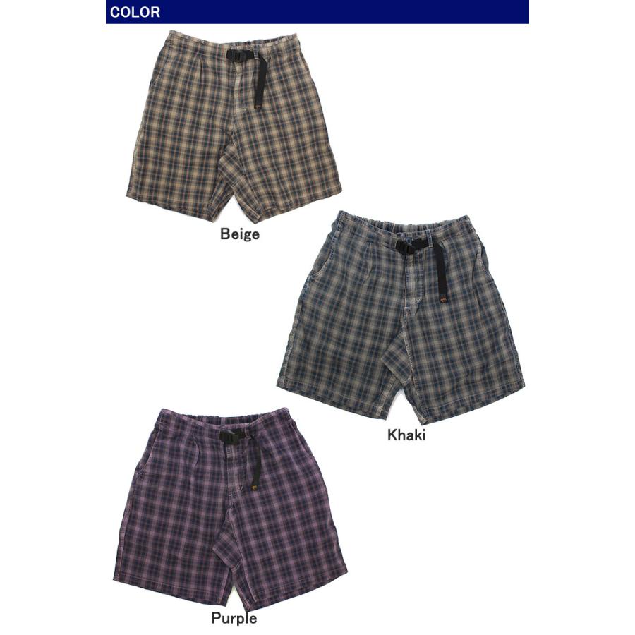 ROKX（ロックス） ROKX INDIGO CHECK SHORT インディゴチェック