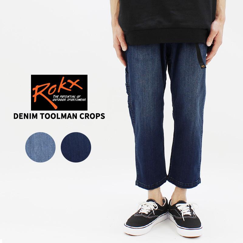 ROKX（ロックス） ROKX DENIM TOOLMAN CROPS デニムツールマン