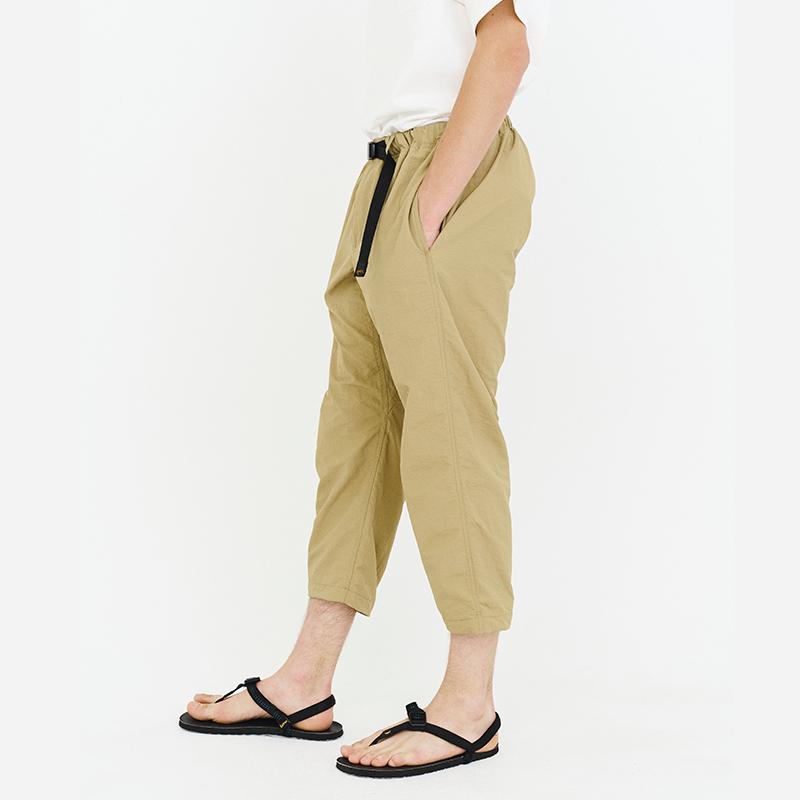 lessix クロップドパンツ 23ss 希少】LES SIX 23ss クロップドパンツ カモフラ 迷彩 一点物