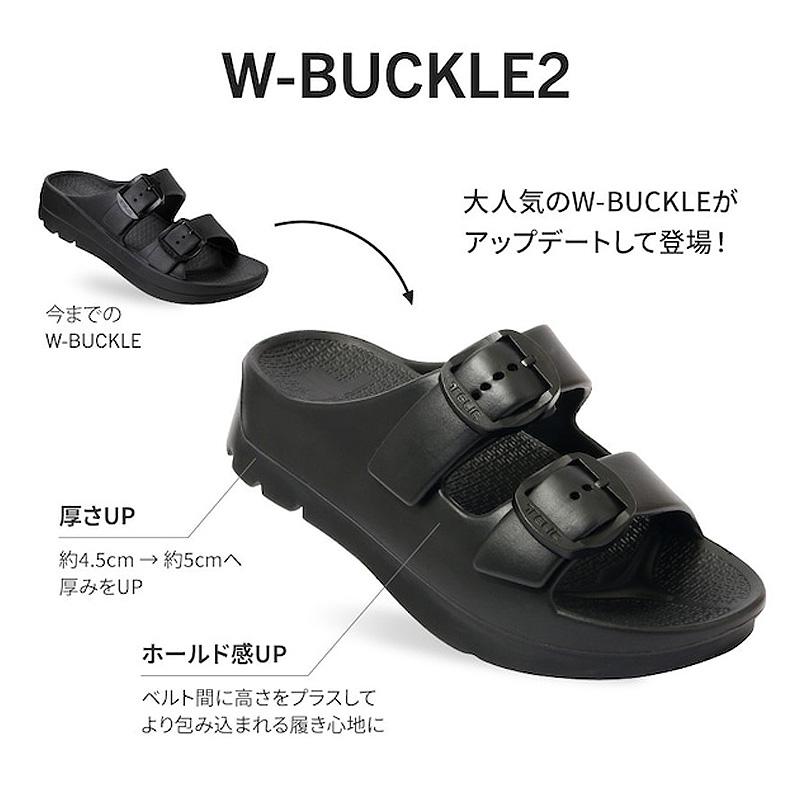 TELIC（テリック） TELIC W-BUCKLE2 リカバリーサンダル シューズ ユニ