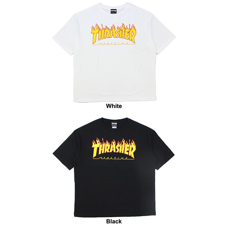 thrasher flame tee
