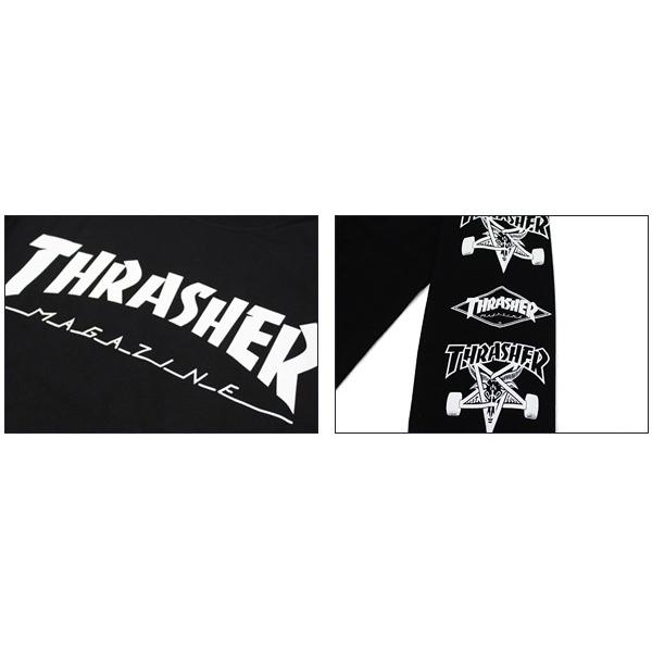 スラッシャー THRASHER  MAG MULTI-E LONG TEE  TH93159  メンズ 長袖 Tシャツ[AA]｜neo｜05