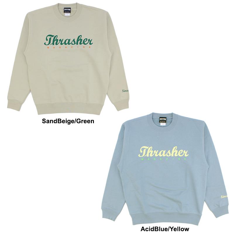 スラッシャー THRASHER SINCE 1981 CREW SWEAT (TH94116PL) メンズ クルースウェット [AA]｜neo｜07