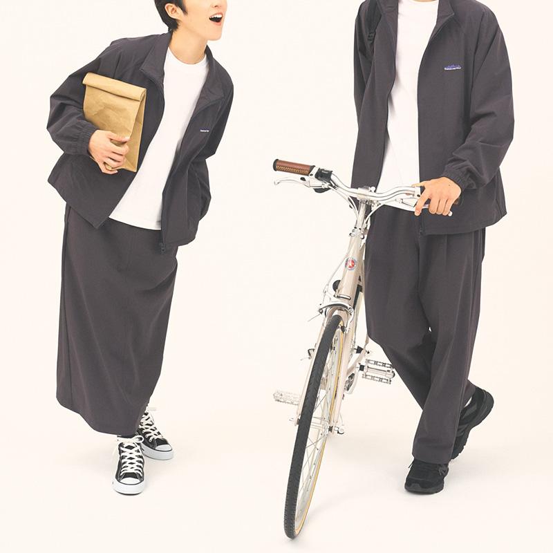 THOUSAND MILE サウザンドマイル　ブルゾンセットアップ　M　新品 THOUSAND MILE セットアップ MILE/サウザンドマイル ジップ