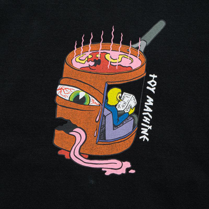 トイマシーン メンズ プリント 長袖Tシャツ ロンT TOY MACHINE  トップス ロングTシャツ ストリート スケーター tmpflt10 | TOY MACHINE | 04