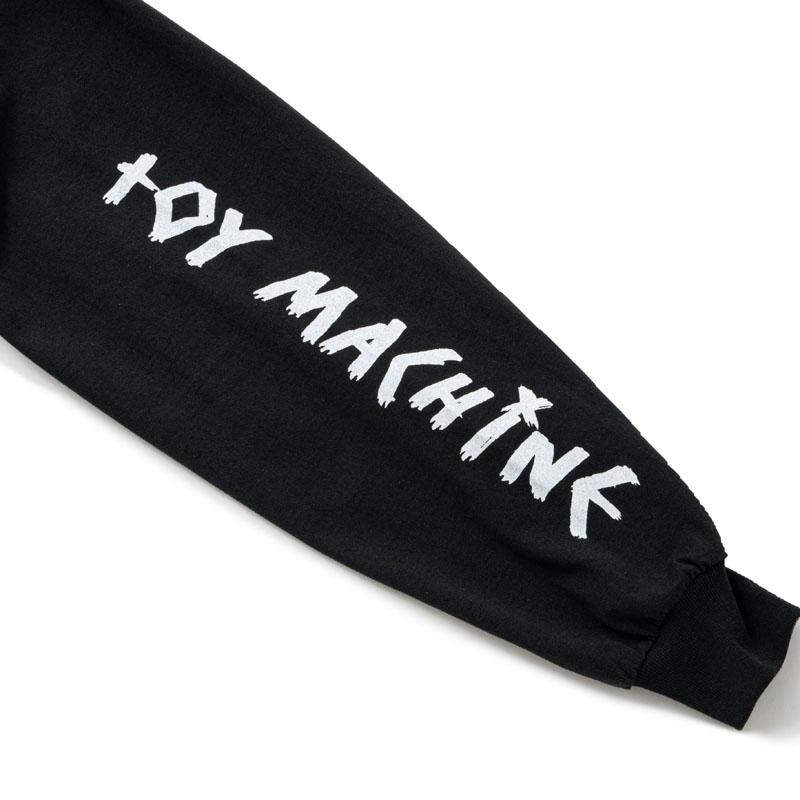 トイマシーン メンズ プリント 長袖Tシャツ ロンT TOY MACHINE  トップス ロングTシャツ ストリート スケーター tmpflt10 | TOY MACHINE | 07