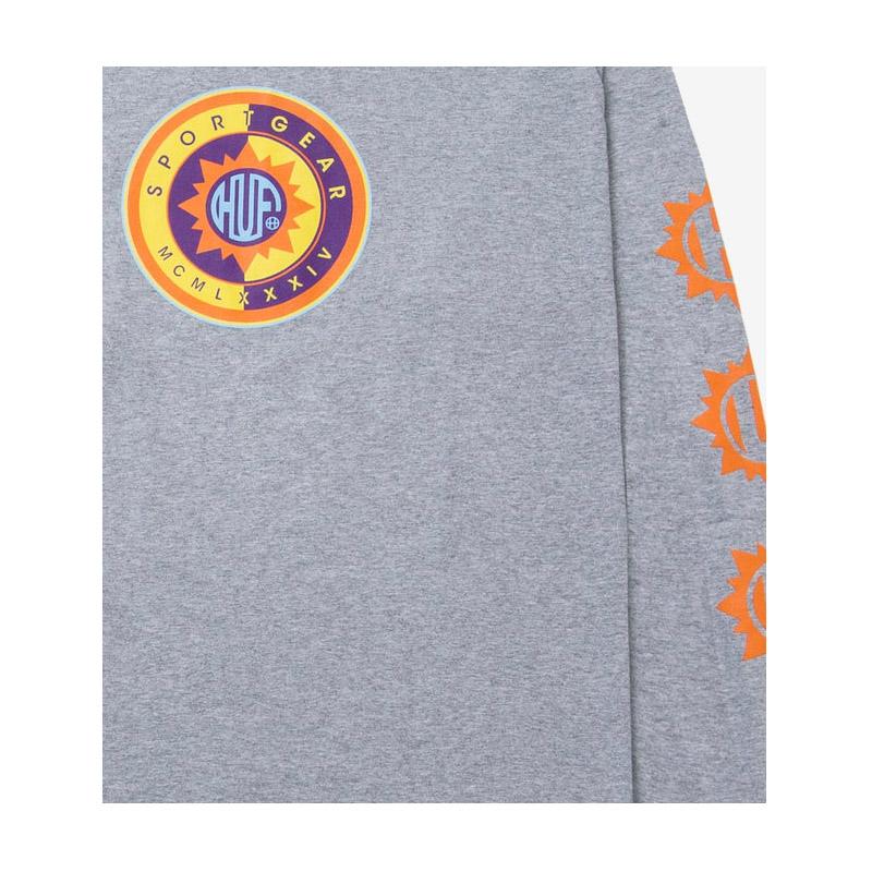 ★新品/USA輸入品/HUF/ELLIPSE タイダイ長袖Tシャツ/L★ HUF 【並行輸入】ハフ SUN GOD LS TEE ロングTシャツ カットソー