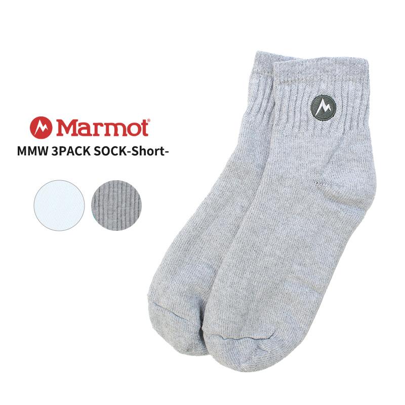 Marmot（マーモット） 靴下 トレッキング ソックス MARMOT 3Pパック