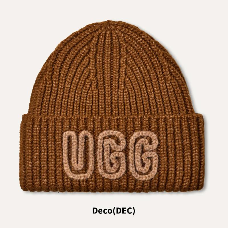 UGG（アグ） レディース ニット帽 チャンキー クラフテッド リブ