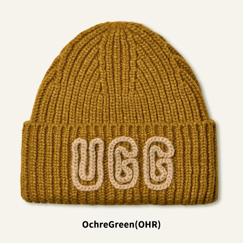 UGG（アグ） レディース ニット帽 チャンキー クラフテッド リブ