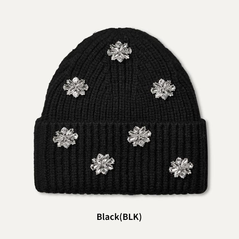 UGG（アグ） レディース ビジュー付き ニット帽 エンベリッシュド