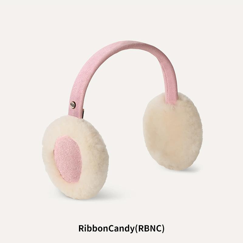 【新品/未使用】UGG 有線イヤーマフ  淡いピンク アグ キッズ イヤーマフ 耳あて UGG ダズル K Dazzle Earmuff 秋冬