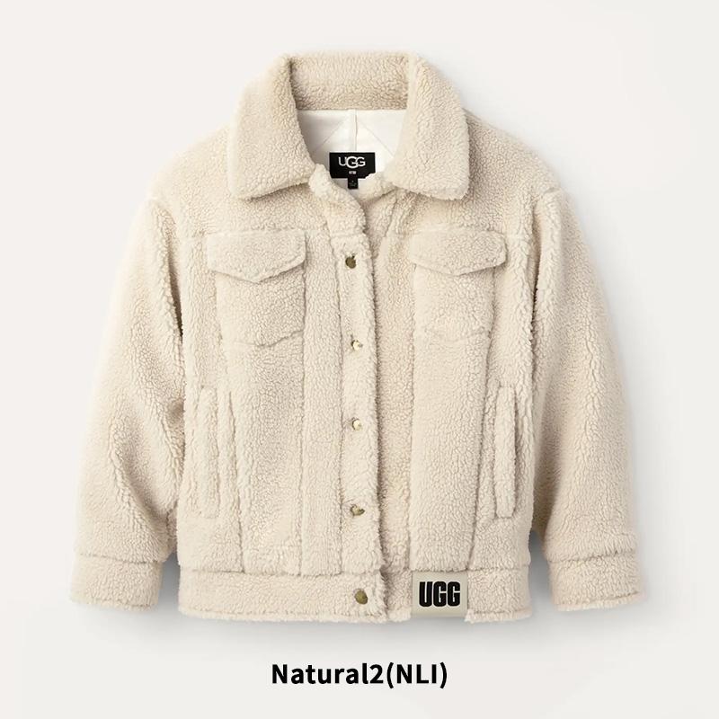 UGG ボアジャケット キャメル XS UGG ボアジャケット キャメル XS 
