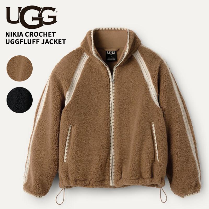 UGG（アグ） レディース ボアジャケット ニキア クロシェ UGGフラッフ