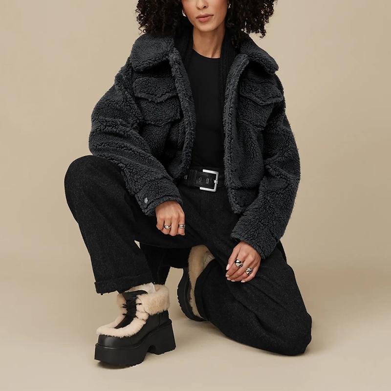 UGG（アグ） レディース ボアジャケット フランキー ショート