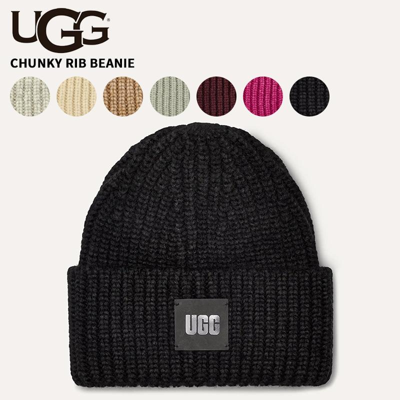 UGG アグ レディース ニット帽 チャンキー リブ ビーニー Chunky Rib