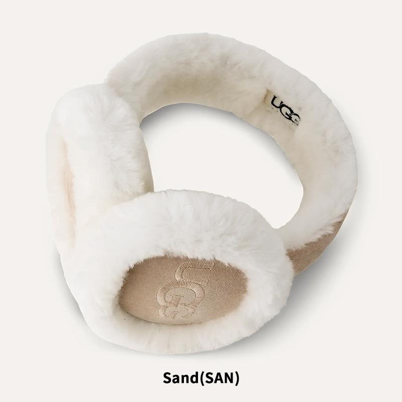 UGG（アグ） レディース イヤーマフ 耳あて シープスキン エンブロイ