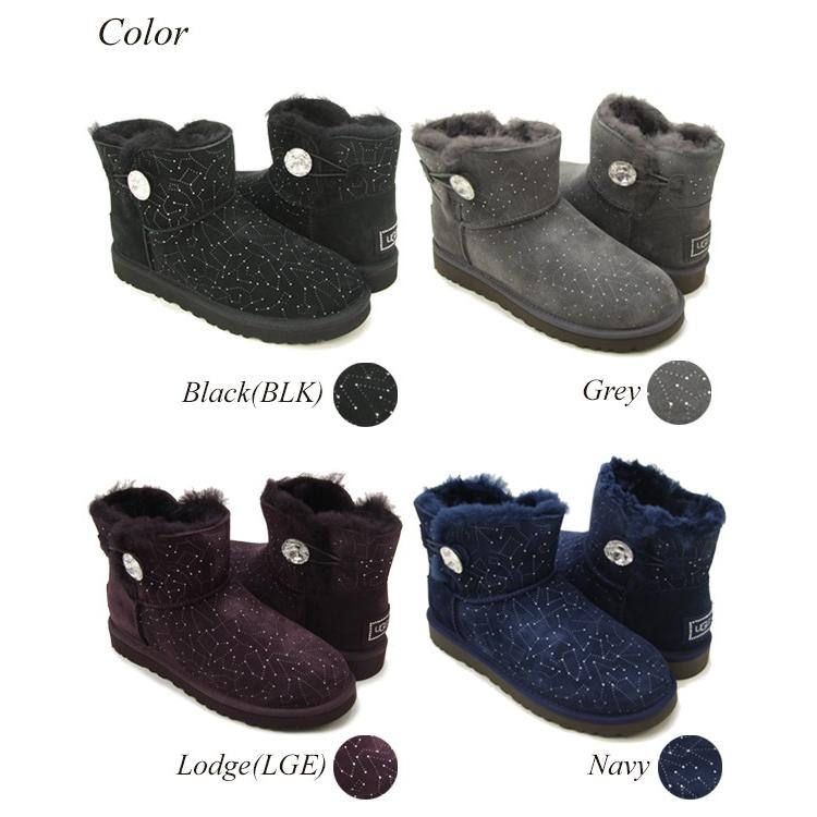 アグ UGG ウィメンズ ミニ ベイリー ボタン ブリング コンステ 