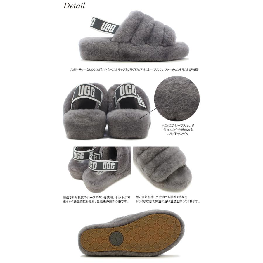 UGG アグ ウィメンズ フラッフ イヤー スライド Women's Fluff UGG アグ ウィメンズ フラッフ イヤー スライド Women's Fluff