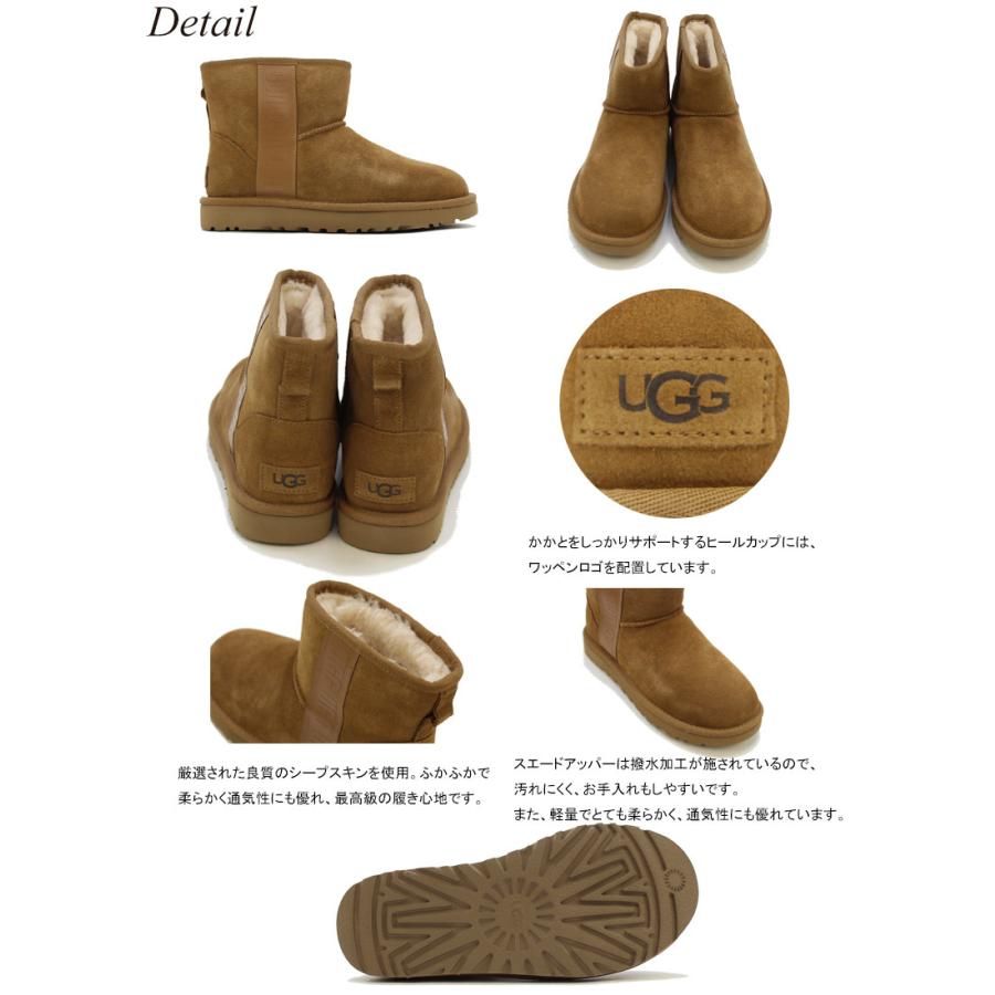 UGG アグ ウィメンズ クラシック ミニ サイド ロゴ Women's UGG アグ ウィメンズ クラシック ミニ サイド ロゴ Women's