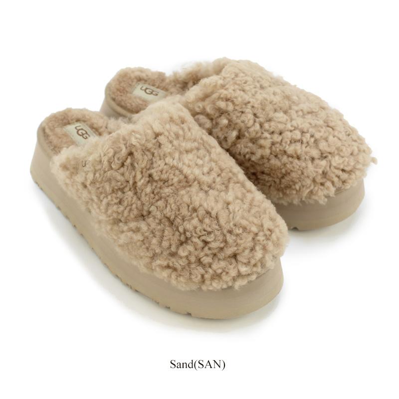 sA28 UGG アグ/マキシカーリープラットフォーム/サンダル厚底スリッポン