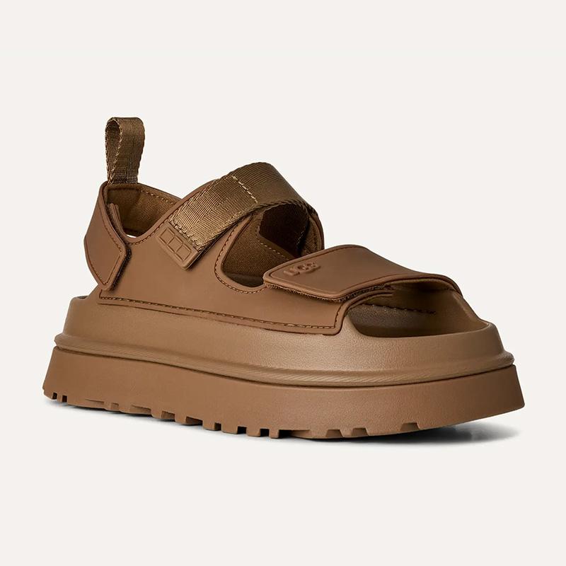 UGG アグ ゴールデングロウ 厚底サンダル(25センチ) ブラウン 美品！ UGG（アグ） 【並行輸入】アグ サンダル ウィメンズ Women's