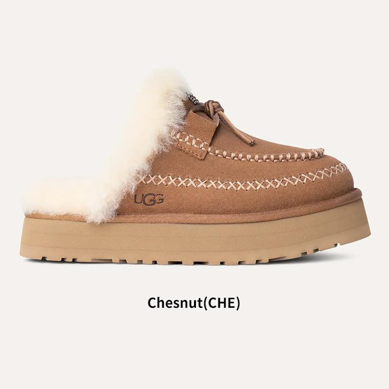 UGG ベージュ スエード 厚底 クロックサンダル UGG（アグ） レディース 厚底 クロッグサンダル ウィメンズ