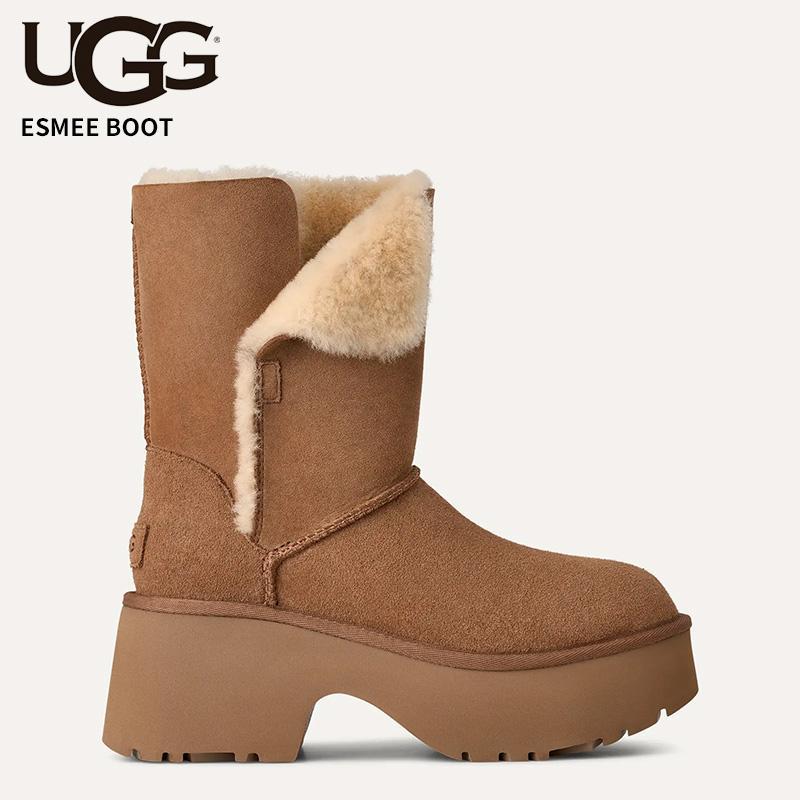 ugg 厚底ムートンブーツ　白　新品未使用　23センチ UGG Australia（アグオーストラリア） 「UGG」 ムートンブーツ 8