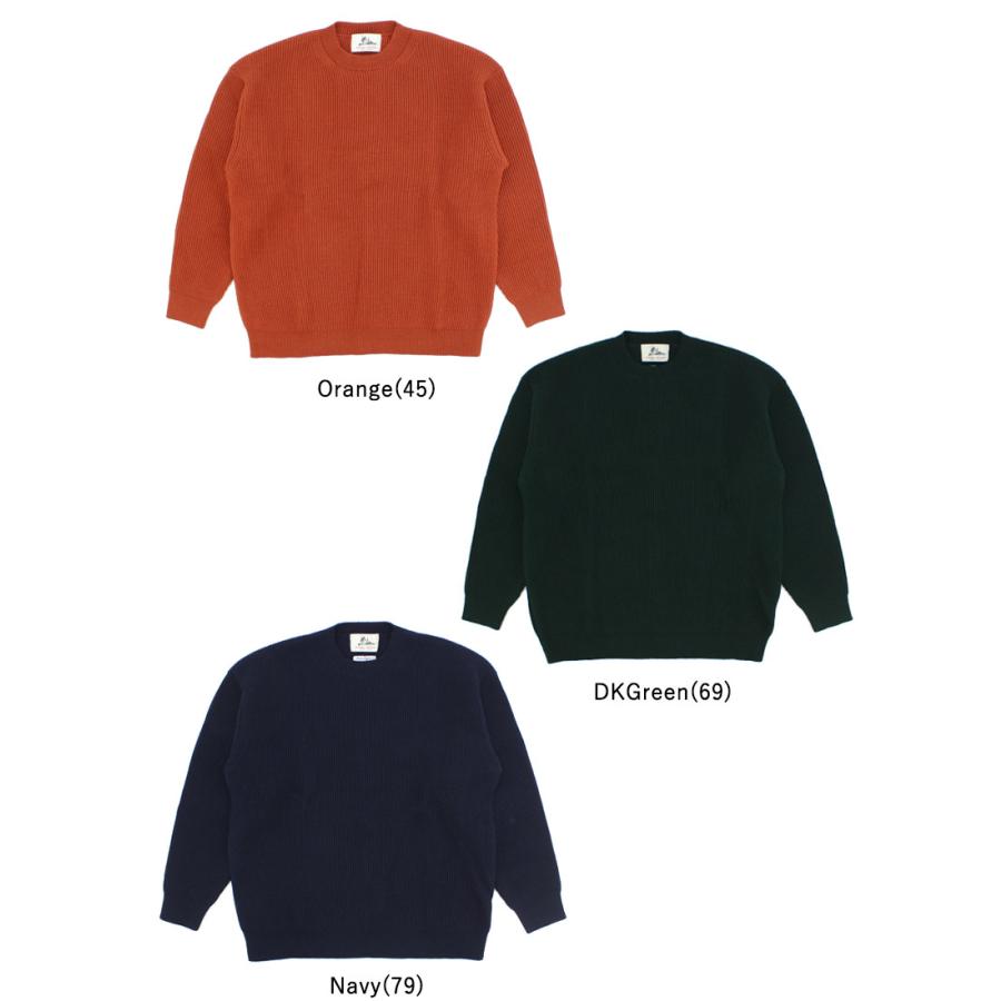 ヴァンソン エ ミレイユ Vincent et Mireille 8GG AZE RELAX CREW NECK SWETER クルーネックセーター ニット メンズ [AA]｜neo｜09