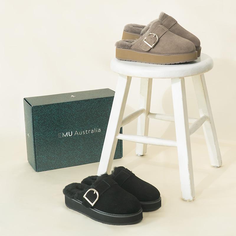 値下げ！EMU Australia サボサンダル Adison 23センチ EMU Australia（エミュ オーストラリア） エミュー レディース 厚底
