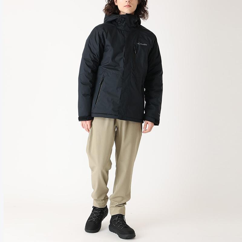 【美品】コロンビア オークハーバー インサレーテッドジャケット ブラック M コロンビア 中綿ジャケット メンズ Columbia オークハーバーIIイン