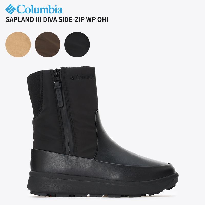 Columbia（コロンビア） レディース 防水ブーツ サップランド サイド