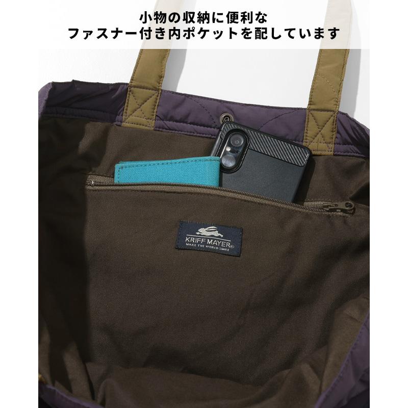 KRIFF MAYER（クリフメイヤー） キルティング トートバッグ メンズ