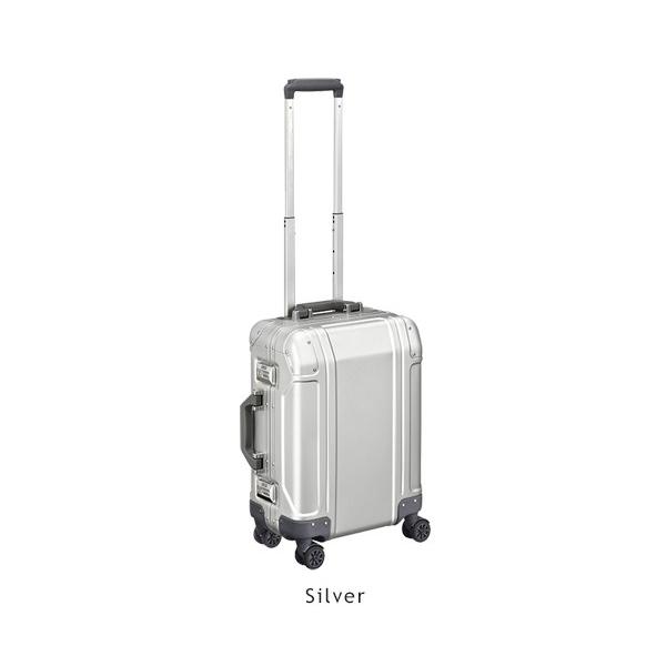 ゼロハリバートン 軽量 キャリーケース 前開き 機内持込 シルバー ZERO HALLIBURTON（ゼロハリバートン） 【並行輸入】ゼロハリバートン