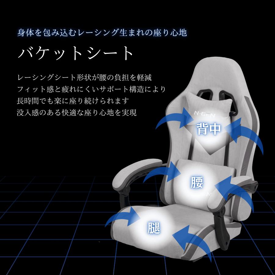 neo chair ゲーミングチェア オフィスチェア ファブリック デスク