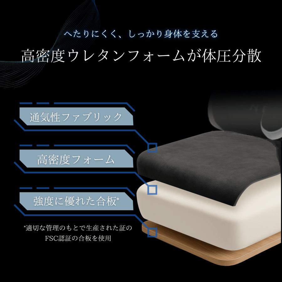 ゲーミングチェア ファブリック デスクチェア オフィスチェア 椅子 ワークチェア リクライニング オットマン パソコンチェア PCチェア 爆買 | neo chair | 13