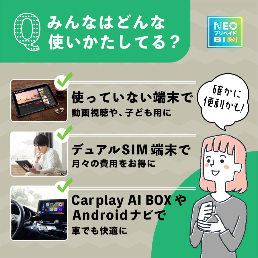 SoftBank回線】大容量100GB 6ヶ月使い切りプラン 契約不要 月額0円