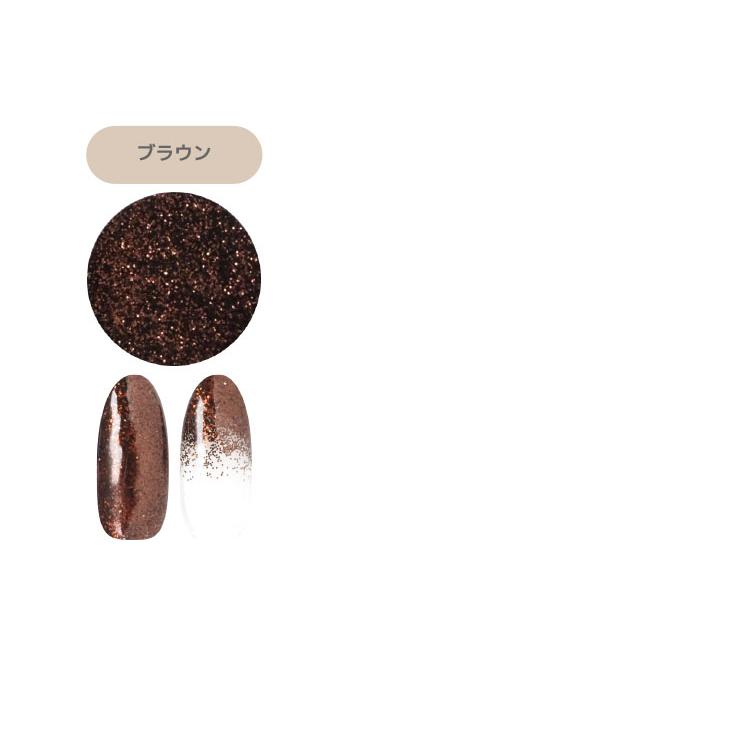 輝くラメグリッター 全10種 ピンク パープル ゴールド ブラウン ブルー
