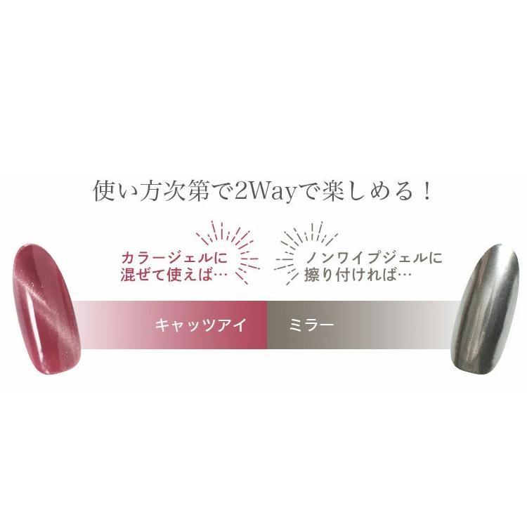 9色セット マグネットパウダー ミラー ネイル キャッツアイ ジェルネイル ネイルアート マグネットパウダー ギャラクシーネイル キャッツアイ
