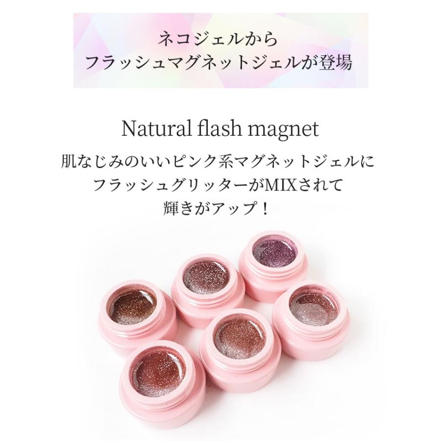 カラーシリーズ】フラッシュマグネットジェル 全6色 フラッシュジェル