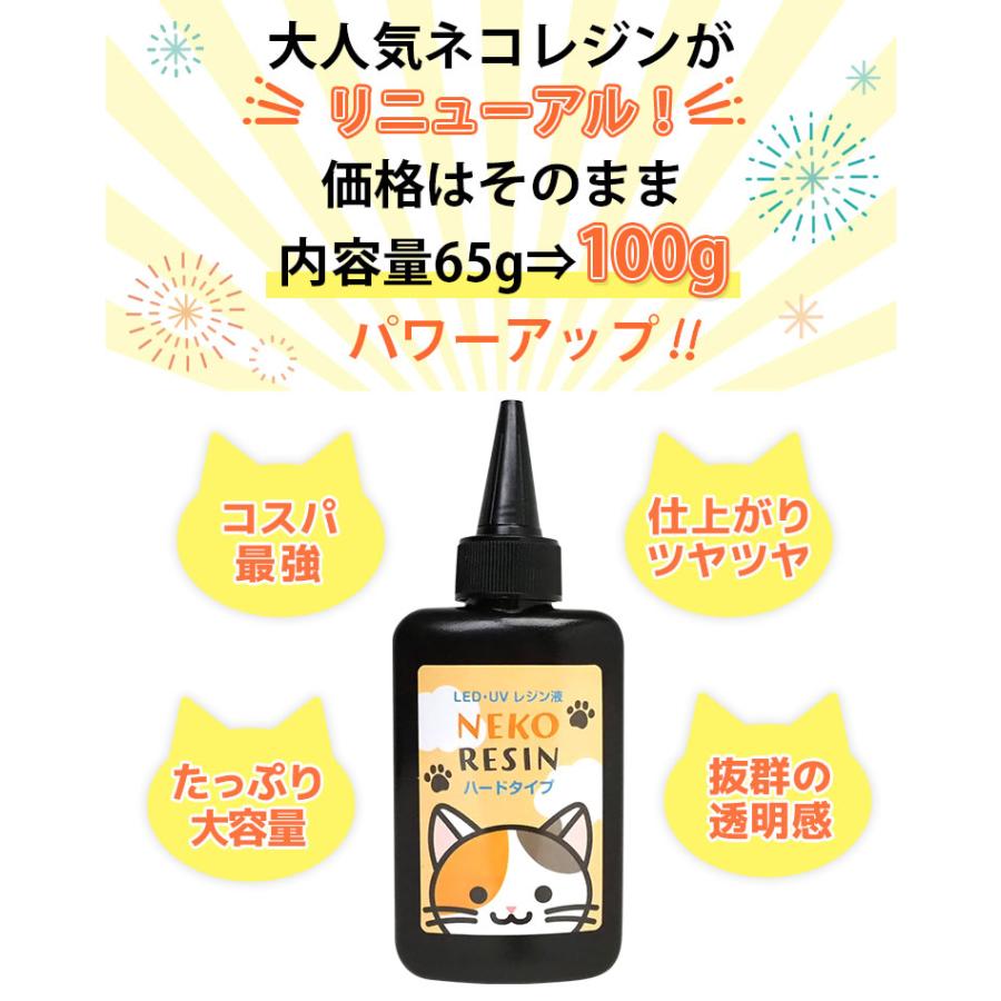着色料セット】ハードレジン100g ＆ レジン着色料12色セット