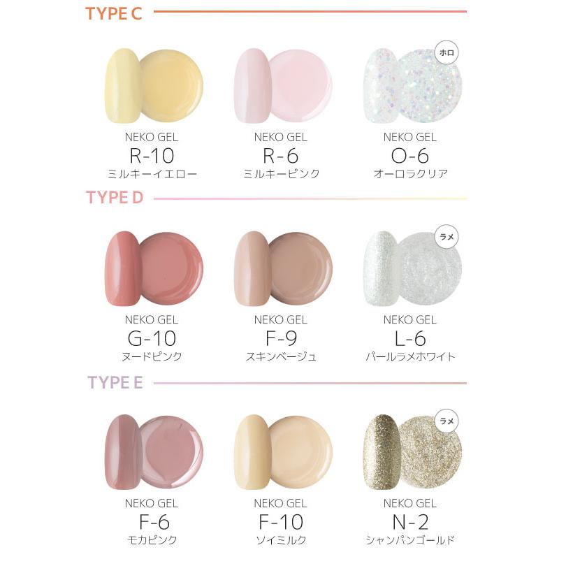 NEKO GEL（ネコジェル） 【初めてのセルフネイル】ジェルネイル