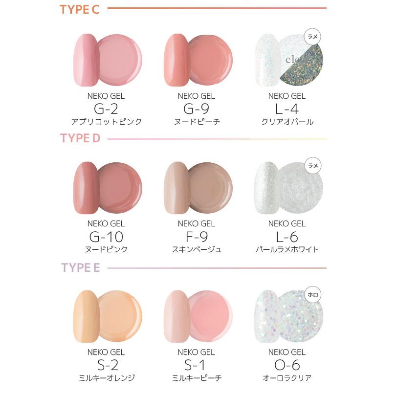 NEKO GEL（ネコジェル） 【初めてのセルフネイル】ジェルネイル