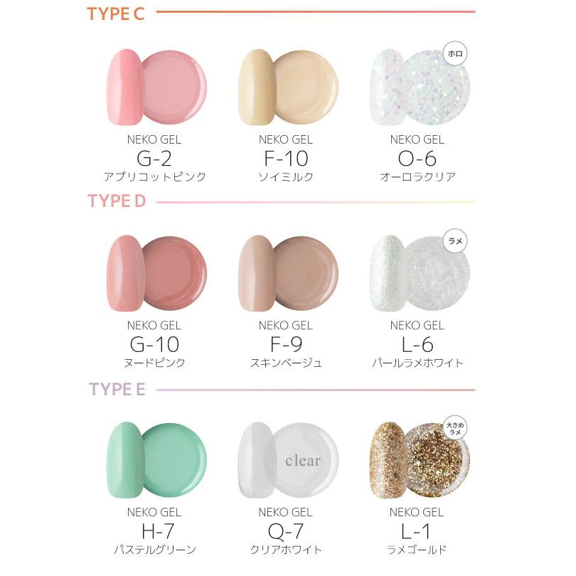 NEKO GEL（ネコジェル） 【初めてのセルフネイル】ジェルネイル