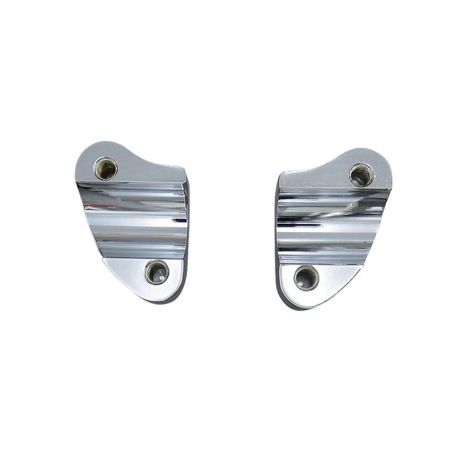 Harley Davidson 4−1／2in プルバックライザー クローム : ネオ