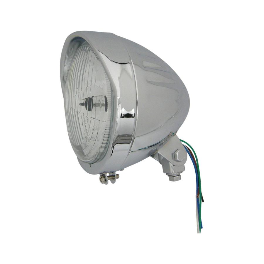 その他 5−3／4in リブドヘッドライト H4