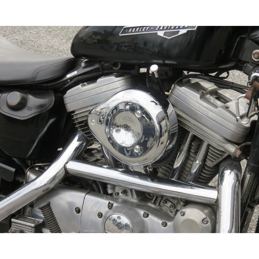 Harley Davidson CVキャブ用 ティアドロップタイプエアクリーナー