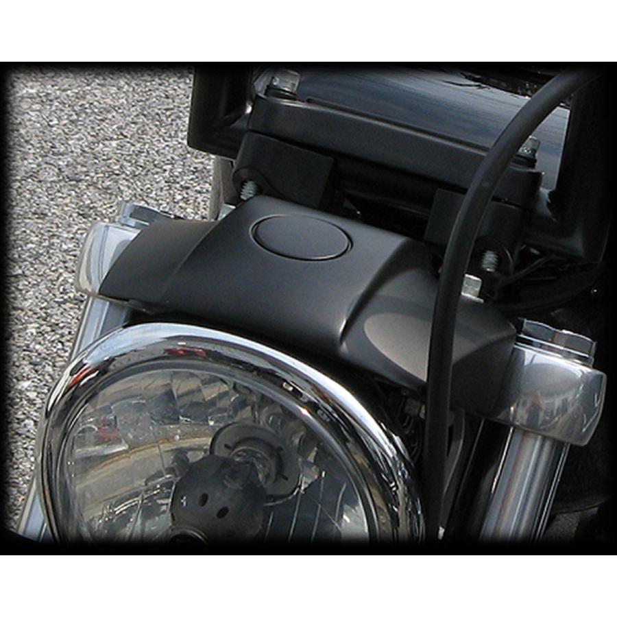 Harley Davidson ナローグライド用 ヘッドライトバイザー