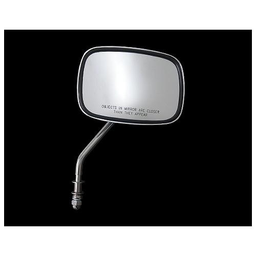 ＯＥＭステムタイプスクエアミラー　クローム　右