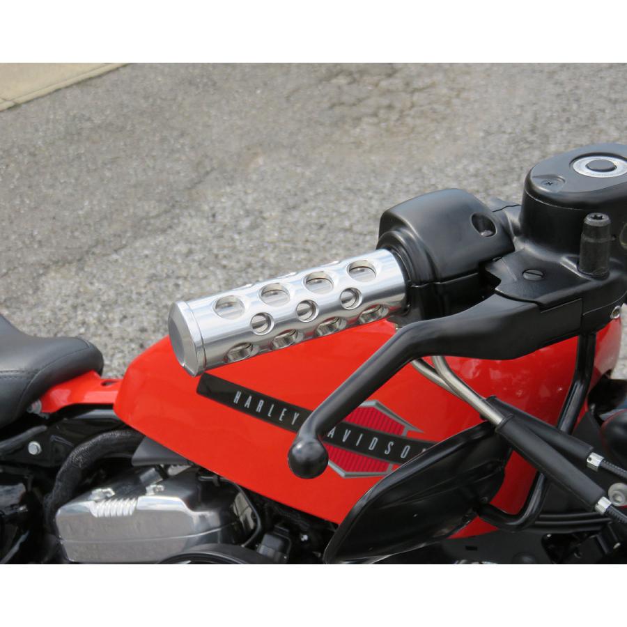 Harley Davidson チーズホールグリップ ポリッシュ : ネオ